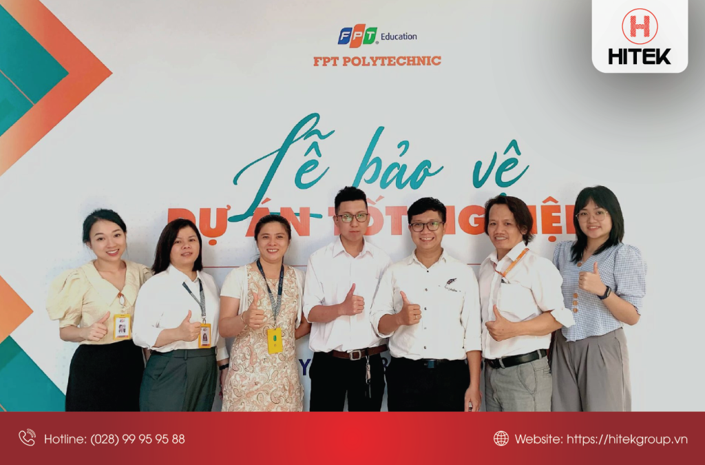 Doanh Nghiệp Hitek Software Tham Dự Lễ Bảo Vệ Dự Án Tốt Nghiệp Trường FPT Polytechnic